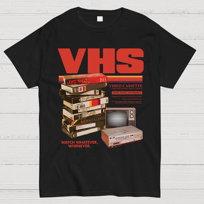 Vintage VHS Tapes Geek T-Shirt