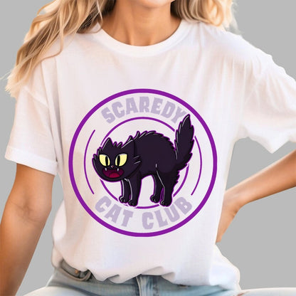 Scaredy Cat Geek T-Shirt