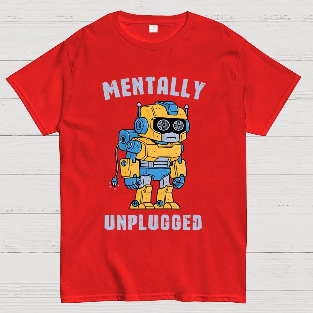 Mentally Unplugged Geek T-Shirt