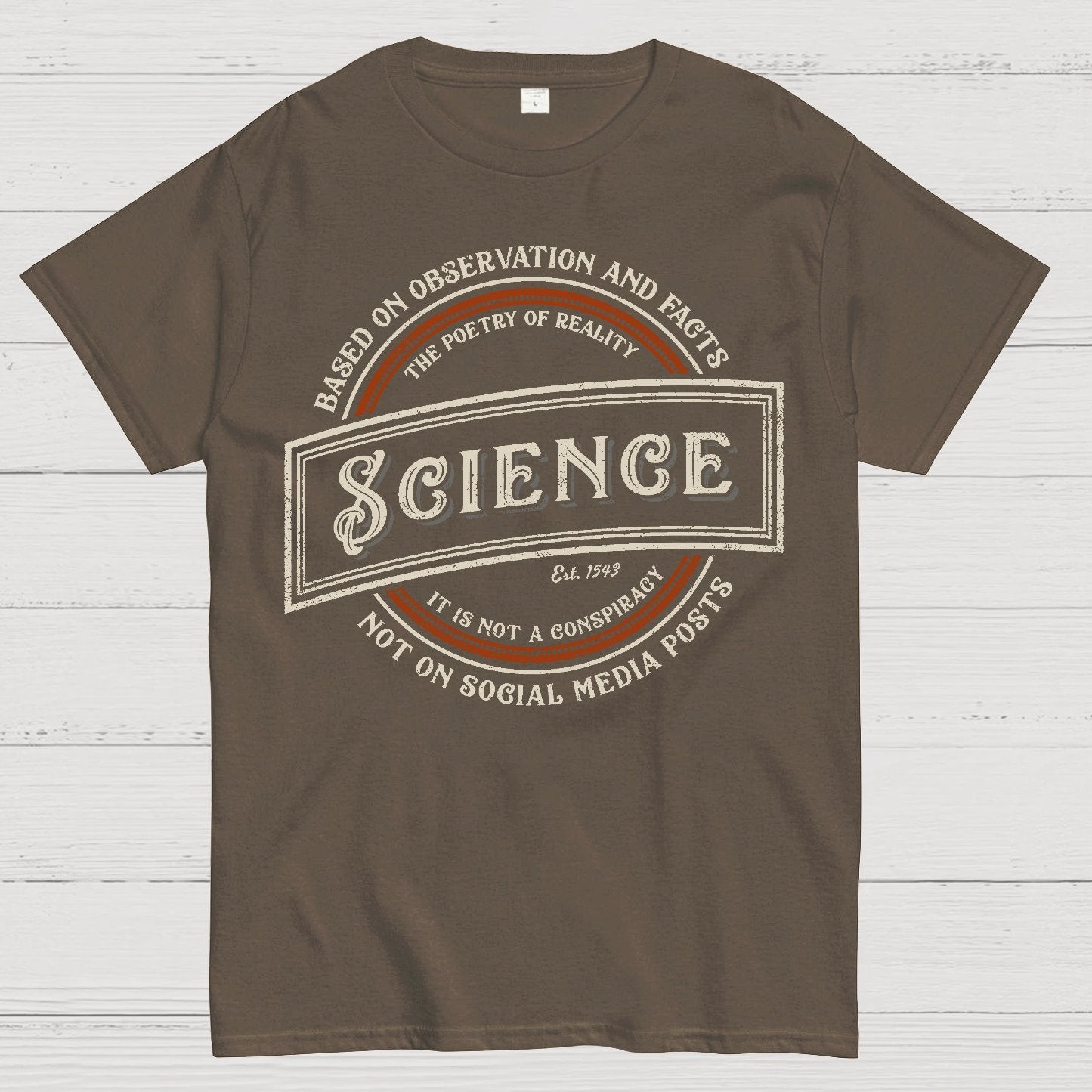 Old-Timey Science Geek T-Shirt