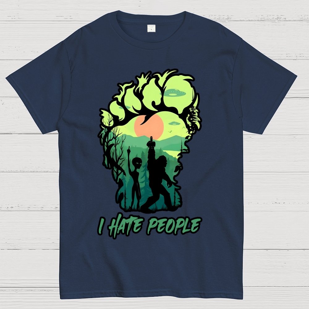 I Hate People Unisex Geek T-Shirt