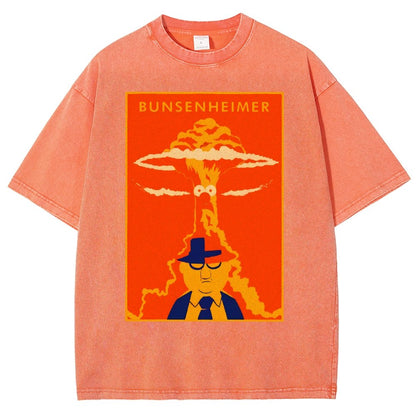 Bunsenheimer ！Vintage Distressed T-shirt
