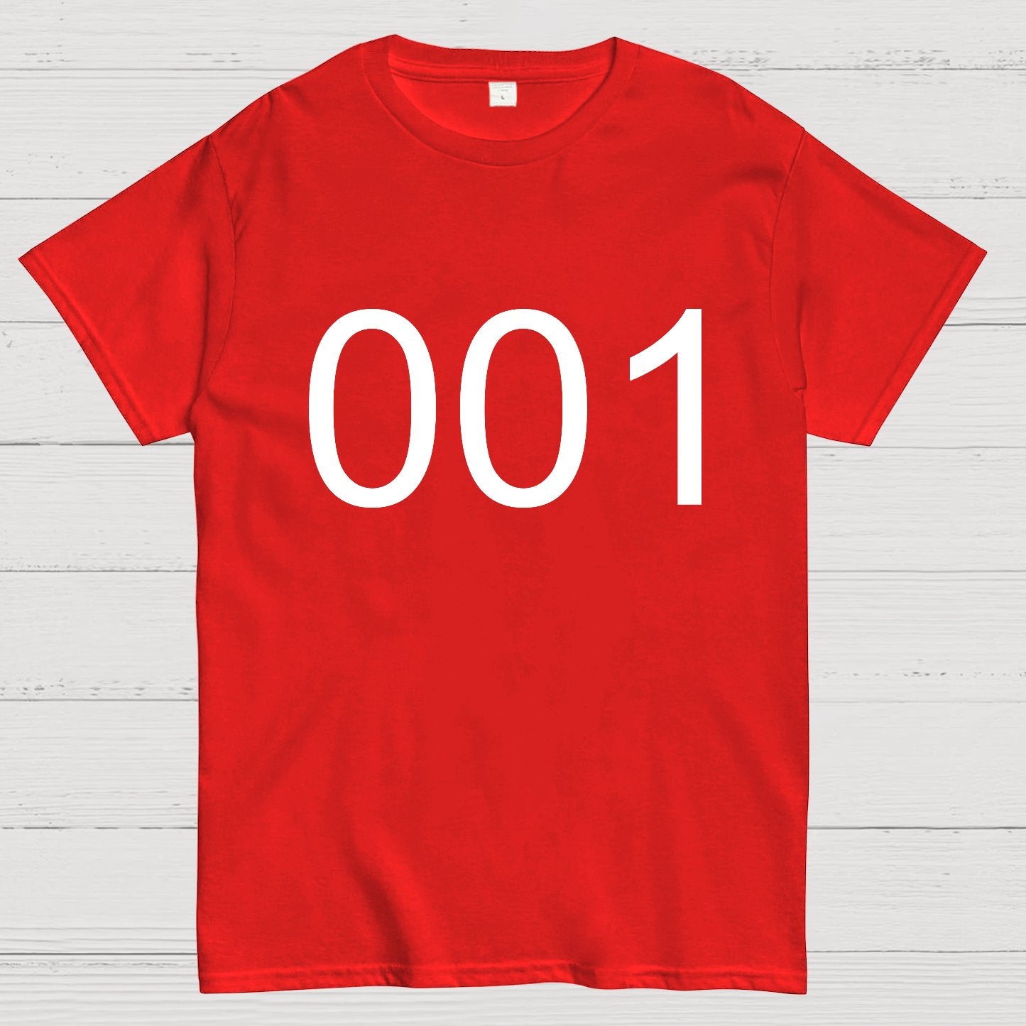 Number 001 Game Movie Geek T-Shirt