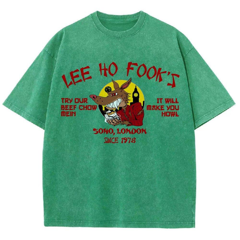 Lee Ho Fooks Soho London Since 1978 Vintage Distressed T-shirt