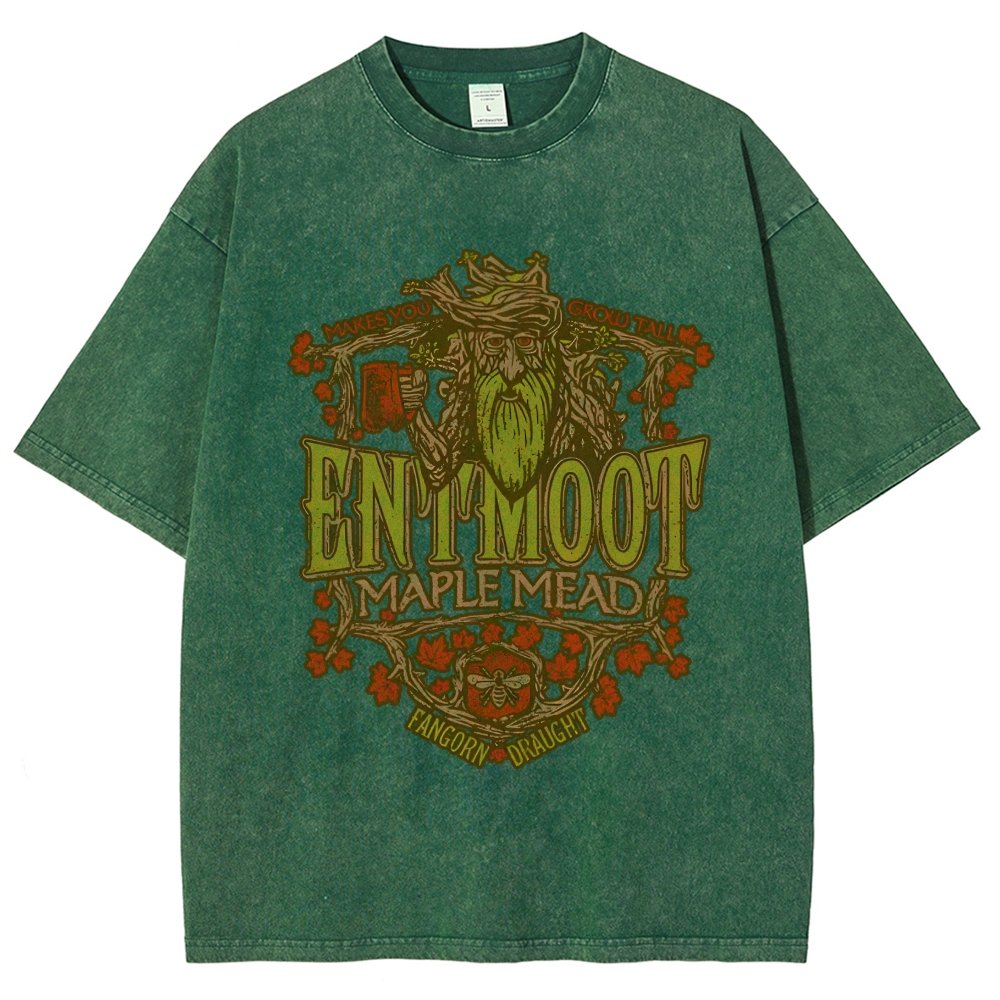 Enchanted Maple Mead Vintage Distressed T-shirt