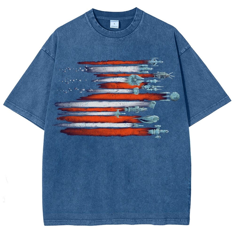 Vintage Sci-Flyers Vintage Distressed T-shirt