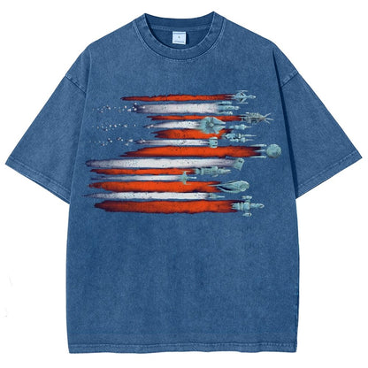 Vintage Sci-Flyers Vintage Distressed T-shirt