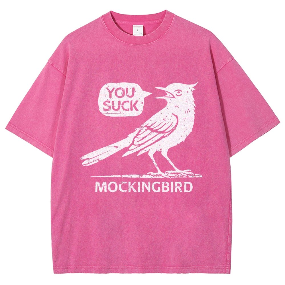 Mockingbird Vintage Distressed T-shirt