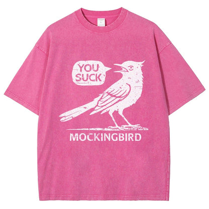 Mockingbird Vintage Distressed T-shirt
