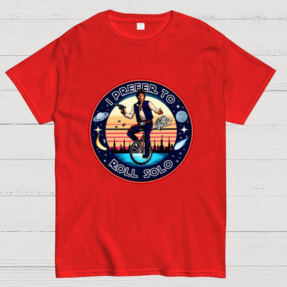 I Roll Solo Geek T-Shirt