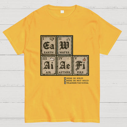 Periodic Table Vintage Nerdy T-Shirt