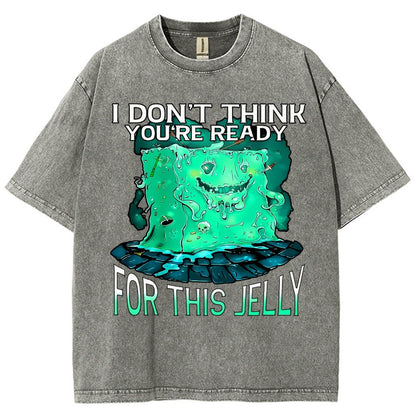 Gelatinous Cube Vintage Distressed T-shirt