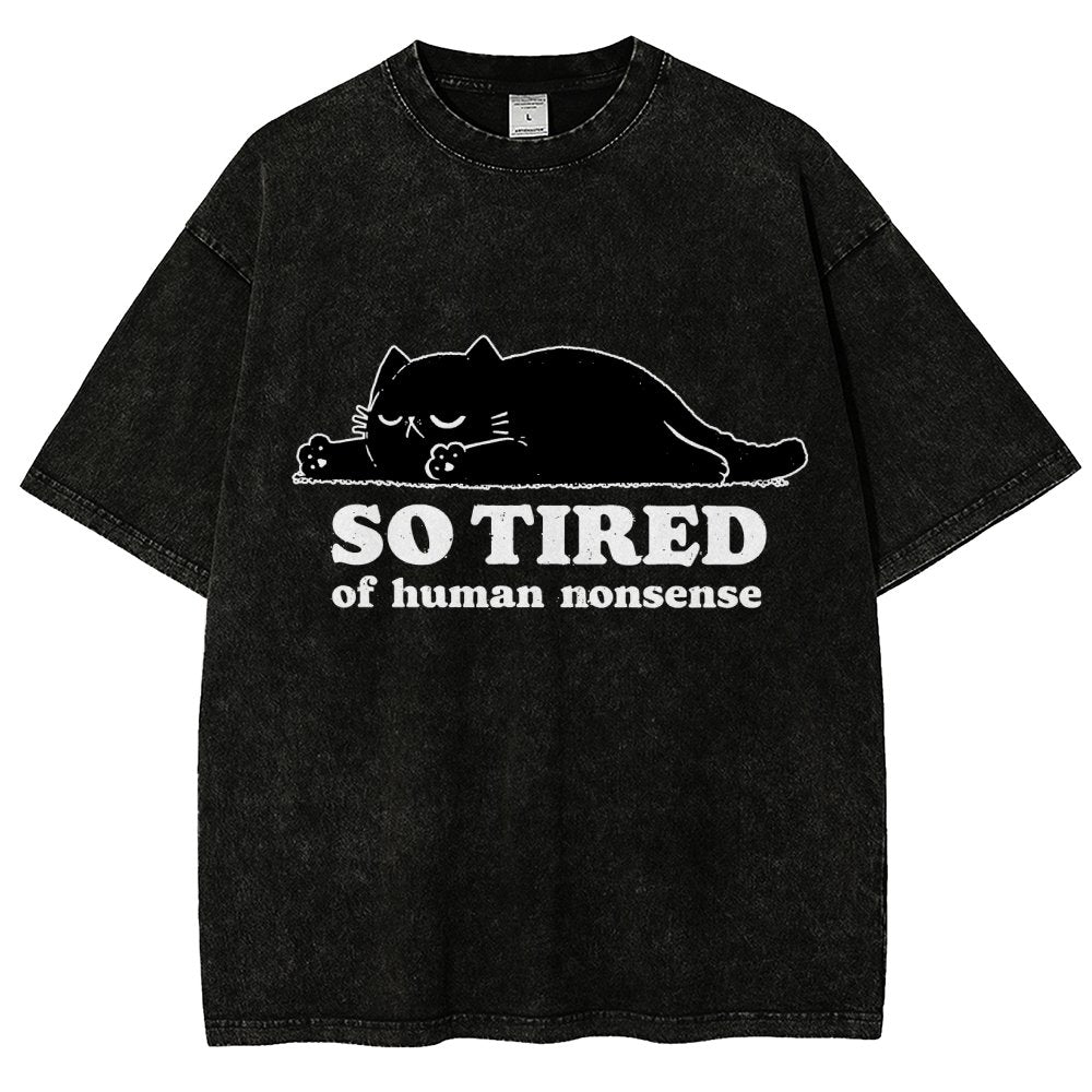 So Tired Vintage Distressed T-shirt