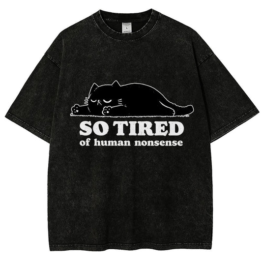 So Tired Vintage Distressed T-shirt