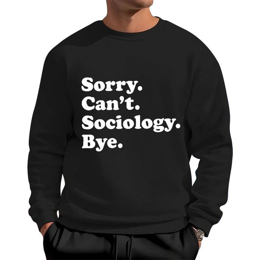 Funny Sociologist Geek Cotton Sweatshirt