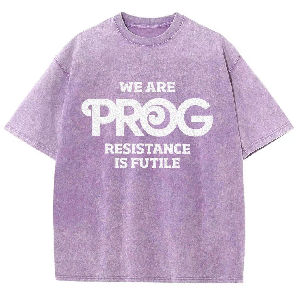 We Are Persistence Is Futile  Vintage Distressed T-shirt