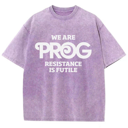 We Are Persistence Is Futile  Vintage Distressed T-shirt