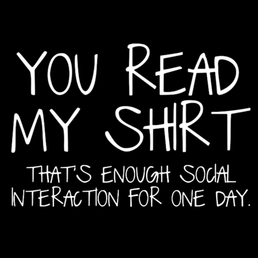 You Read My Shirt Thats Enough Novel, Satirical And Funny Geek Cotton Sweatshirt