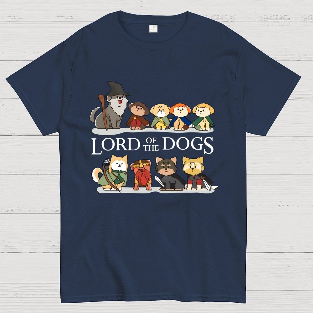 King of the Dogs Geek T-Shirt
