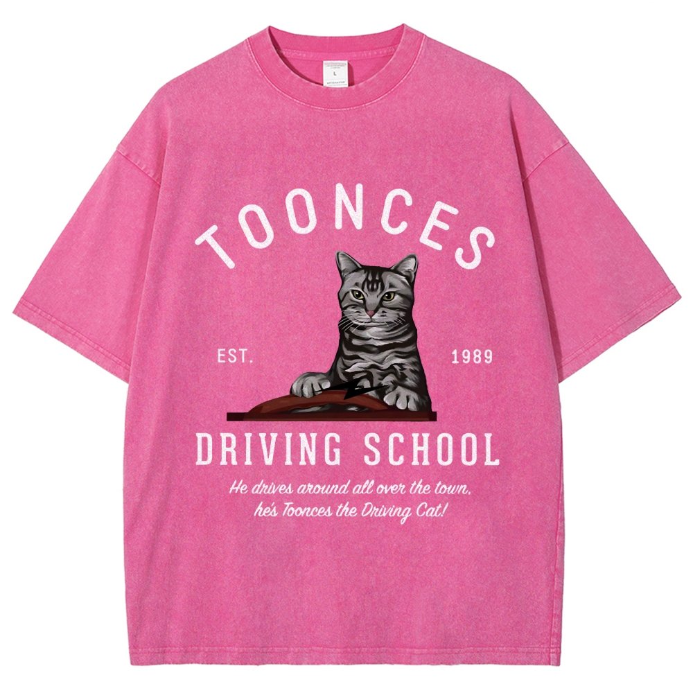 Speedy Driver School - Est. 1989 Vintage Distressed T-shirt