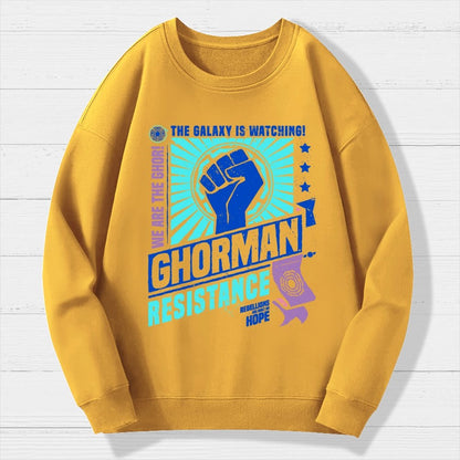 Galactic Resistance Geek Cotton Sweatshirt