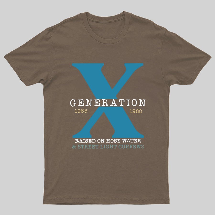 Generation X Geeky T-Shirt