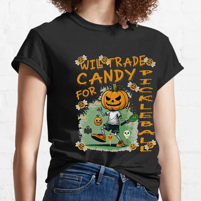 Halloween Pumpkin Man Geeky T-Shirt