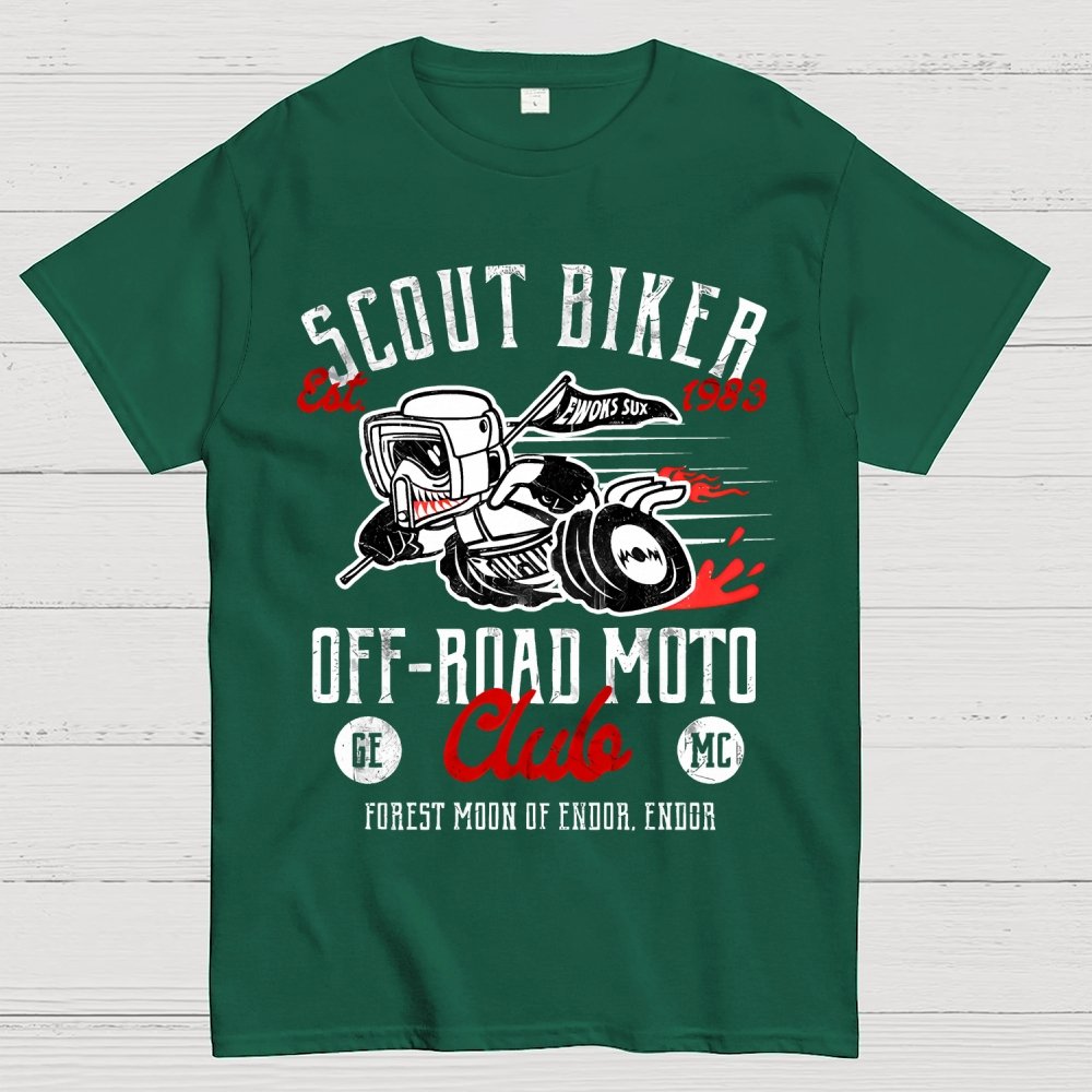 Scout Biker Club Geek T-Shirt
