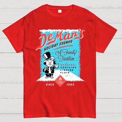 Charles DeMar's Eggnog with Lighter Fluid Geek T-Shirt