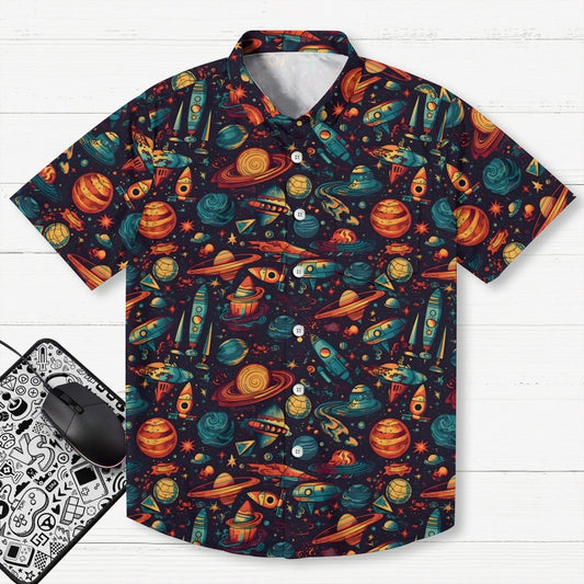 Tie The Fighter Geek Hawaiian Shirt