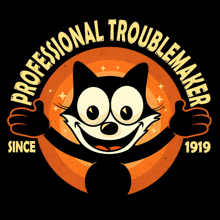 Professional Troublemaker Geek T-Shirt