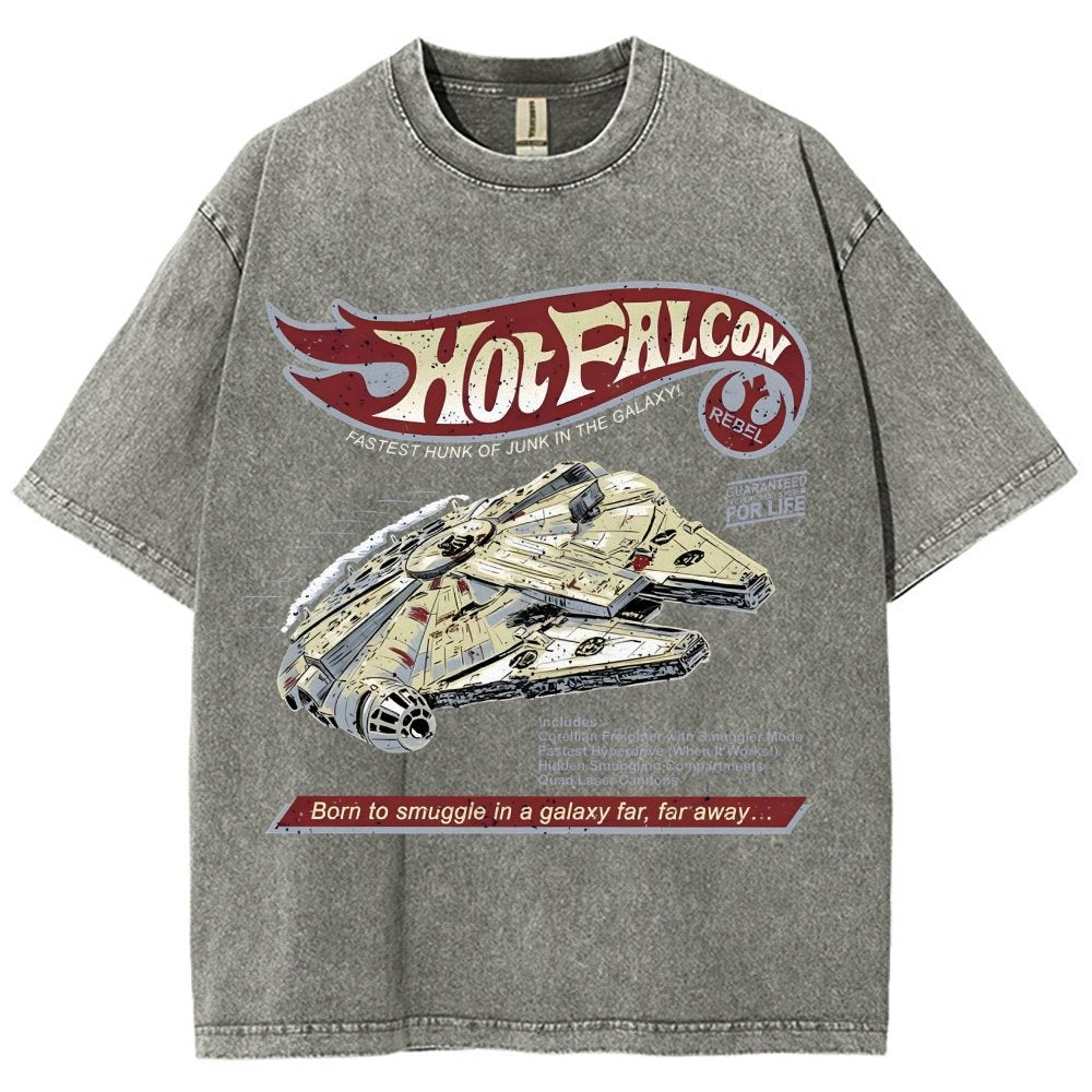 Hot Falcon Vintage Distressed T-shirt