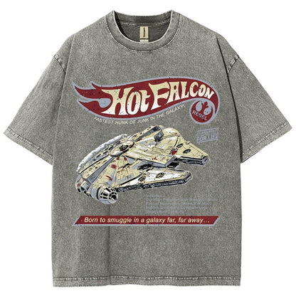 Hot Falcon Vintage Distressed T-shirt