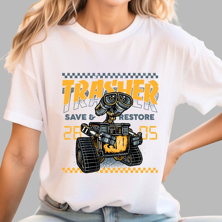 Trasher Save and Restore Geek T-Shirt