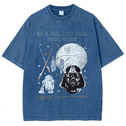 In A Mysterious Galaxy Vintage Distressed T-shirt