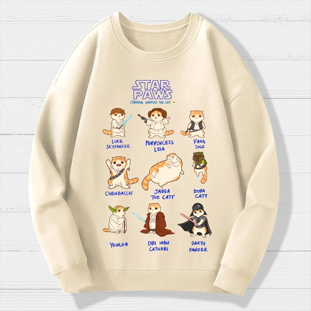 Star Paws Geek Cotton Sweatshirt