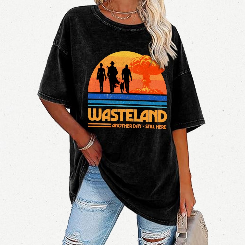 Wasteland Survivors Vintage Distressed T-shirt
