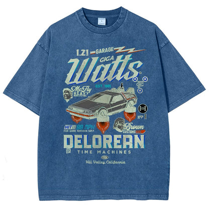 Gigawatts Garage Remix Vintage Distressed T-shirt