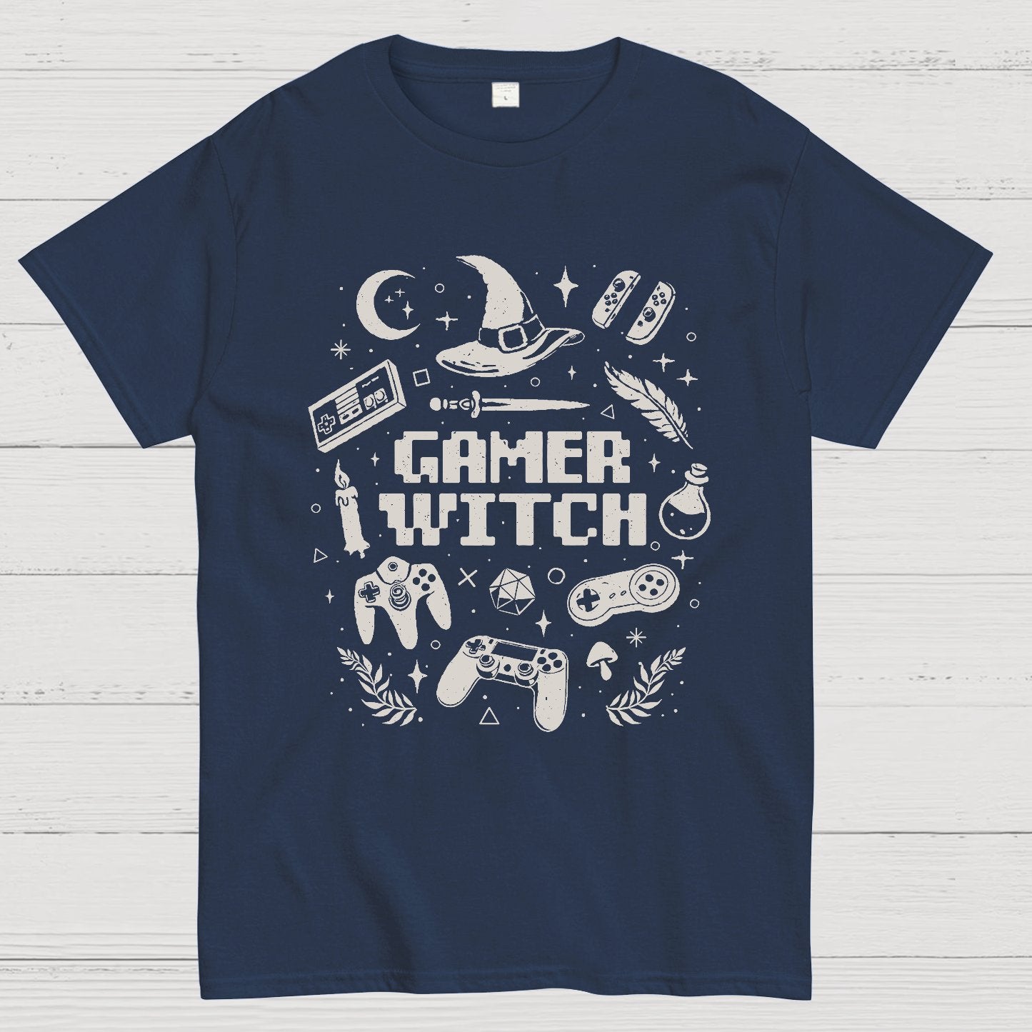 Gamer Witch Geeky T-Shirt