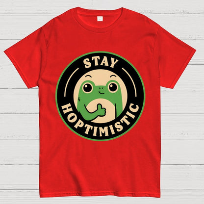 Stay Hoptimistic Geek T-Shirt