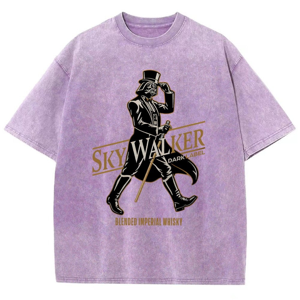 Keep Sky Walking Vintage Distressed T-shirt