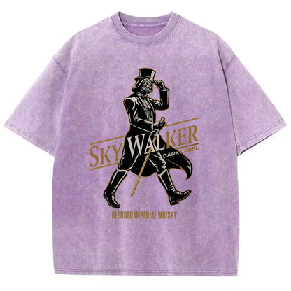 Keep Sky Walking Vintage Distressed T-shirt