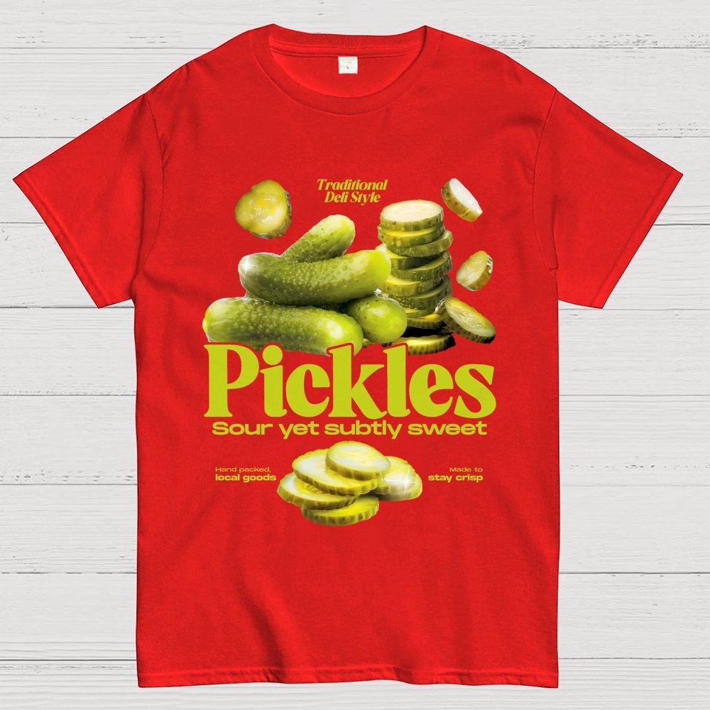 Retro Pickle Commercial Unisex Geek T-Shirt