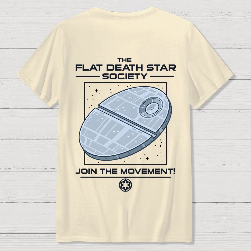 The Mysterious Realm Front And Back Printing Geek T-Shirt