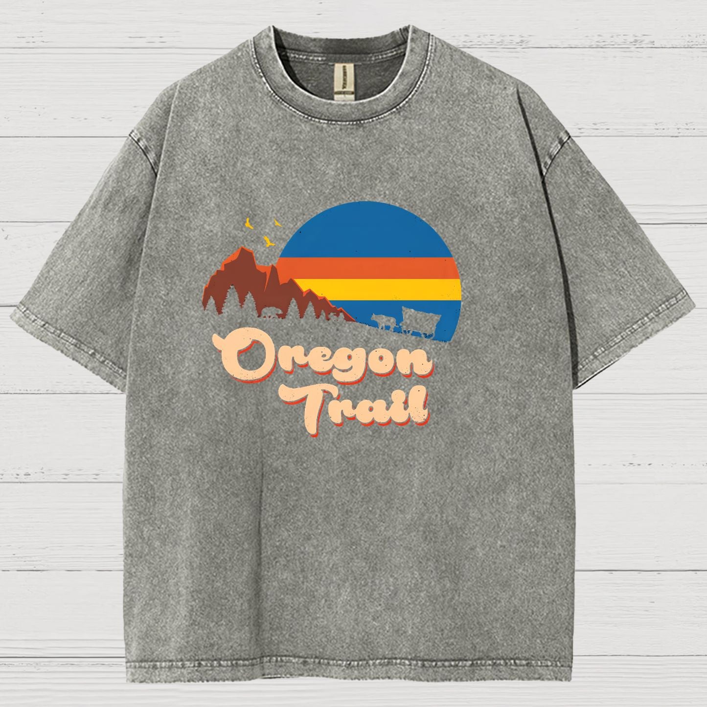 Oregon YOU HAVE DIED Vintage Distressed T-shirt