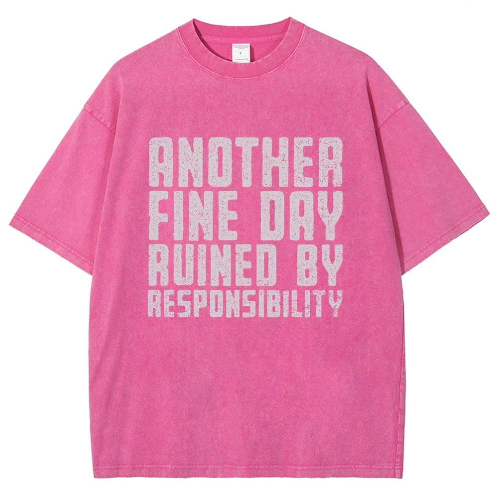 Another Fine Day Vintage Distressed T-shirt