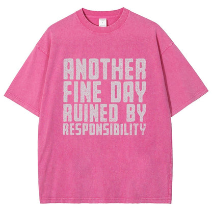 Another Fine Day Vintage Distressed T-shirt
