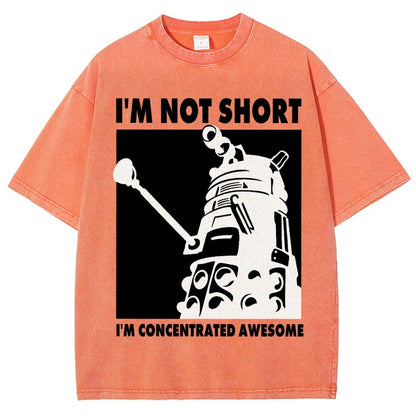 I'm Not Short I'm Concentrated Awesome Vintage Distressed T-shirt