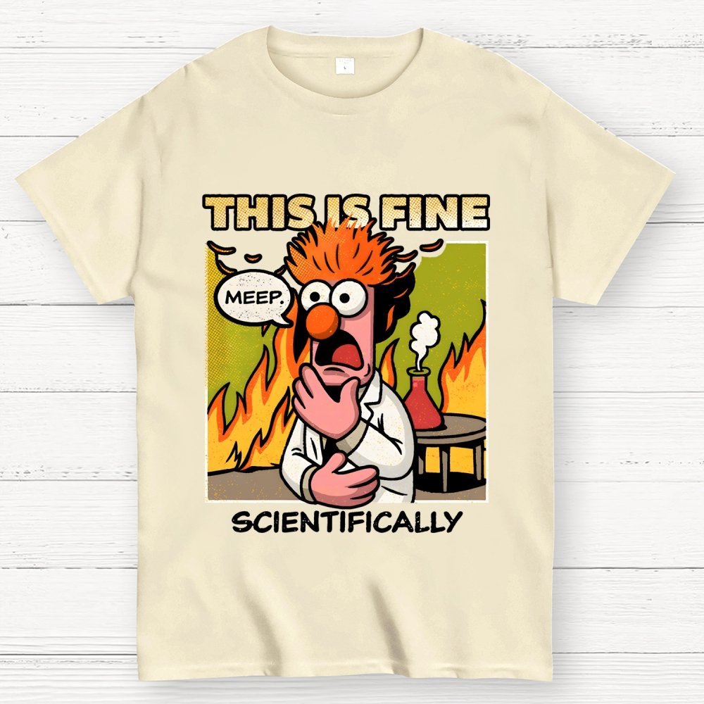 Scientifically Calculated Disaster Geek T-Shirt