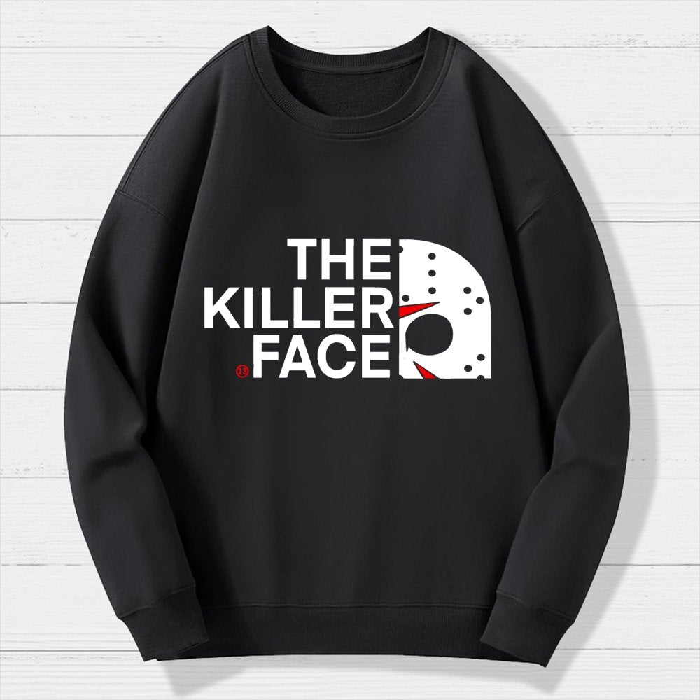 The Killer Face Geek Cotton Sweatshirt